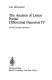 The analysis of linear partial differential operators. 1. distribution theory and fourier analysis /