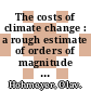 The costs of climate change : a rough estimate of orders of magnitude : report to the Commission of the European Communities, Directorate General XII /