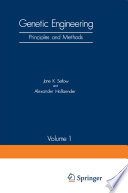 Genetic Engineering [E-Book] : Principles and Methods Volume 1 /