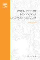 Energetics of biological macromolecules. Pt. D /