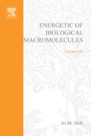 Energetics of biological macromolecules. Pt. E /