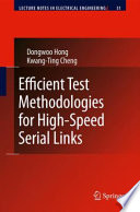 Efficient Test Methodologies for High-Speed Serial Links [E-Book] /