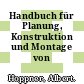 Handbuch für Planung, Konstruktion und Montage von Schaltanlagen.