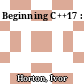 Beginning C++17 :