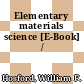 Elementary materials science [E-Book] /