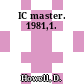 IC master. 1981,1.
