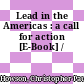 Lead in the Americas : a call for action [E-Book] /