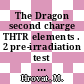 The Dragon second charge THTR elements . 2 pre-irradiation test data of fuelled spheres [E-Book]