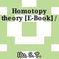 Homotopy theory [E-Book] /