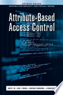 Attribute-based access control [E-Book] /