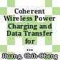 Coherent Wireless Power Charging and Data Transfer for Electric Vehicles [E-Book]