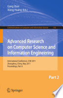 Advanced Research on Computer Science and Information Engineering [E-Book] : International Conference, CSIE 2011, Zhengzhou, China, May 21-22, 2011, Proceedings, Part II /