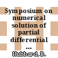 Symposium on numerical solution of partial differential equations. 0002 : Synspade 0002 : College-Park, MD, 11.05.70-15.05.70 : Proceedings of the 2nd symposium.