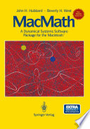 MacMath 9.2 [E-Book] : A Dynamical Systems Software Package for the Macintosh™ /