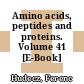 Amino acids, peptides and proteins. Volume 41 [E-Book] /