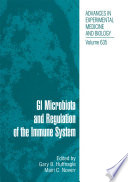 GI Microbiota and Regulation of the Immune System [E-Book] /