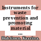 Instruments for waste prevention and promoting material efficiency : a nordic review [E-Book] /