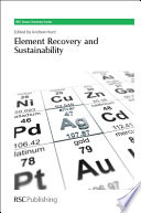 Element recovery and sustainability / [E-Book]