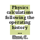 Physics calculations following the operating history of Dragon charge IV cores 1 - 6 [E-Book]