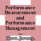 Performance Measurement and Performance Management in OECD Health Systems [E-Book] /