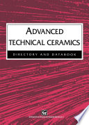 Advanced Technical Ceramics [E-Book] : Directory and Databook /