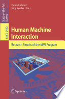 Human Machine Interaction [E-Book] : Research Results of the MMI Program /