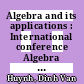 Algebra and its applications : International conference Algebra and its Applications, March 25-28, 1999, Ohio University, Athens [E-Book] /
