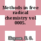 Methods in free radical chemistry vol 0005.