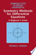 Symmetry methods for differential equations : a beginner's guide /