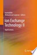 Ion Exchange Technology II [E-Book] : Applications /