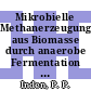 Mikrobielle Methanerzeugung aus Biomasse durch anaerobe Fermentation im technischen Maßstab : Systemanalyse und Wirtschaftlichkeitsbetrachtung [E-Book] /