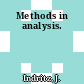Methods in analysis.