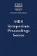 Chemical perspectives of microelectronics materials. 0002 : Biennial Meeting of Chemical Perspectives of Microelectronic Materials : 0002: proceedings : Materials Research Society Fall Meeting. 1990 : Boston, MA, 26.11.90-28.11.90.