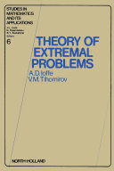 Theory of extremal problems /