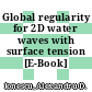 Global regularity for 2D water waves with surface tension [E-Book] /