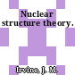 Nuclear structure theory.