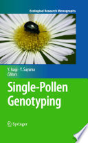 Single-Pollen Genotyping [E-Book] /