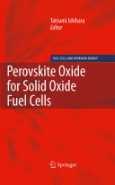 Perovskite oxide for solid oxide fuel cells /