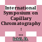 International Symposium on Capillary Chromatography : 0007: proceedings : Gifu, 11.05.86-14.05.86.