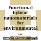 Functional hybrid nanomaterials for environmental remediation [E-Book] /