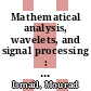 Mathematical analysis, wavelets, and signal processing : an International Conference on Mathematical Analysis and Signal Processing, January 3-9, 1994, Cairo University, Cairo, Egypt [E-Book] /