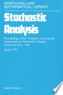 Stochastic analysis [E-Book] : proceedings of the Taniguchi International Symposiumn on Stochastic Analysis, Katata and Kyoto, 1982 /