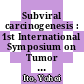 Subviral carcinogenesis : 1st International Symposium on Tumor Viruses /
