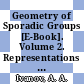 Geometry of Sporadic Groups [E-Book]. Volume 2. Representations and Amalgams /