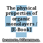 The physical properties of organic monolayers / [E-Book]