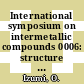 International symposium on intermetallic compounds 0006: structure and mechanical properties: proceedings : JIMIS 0006: proceedings : Sendai, 17.06.1991-20.06.1991.