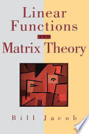 Linear functions and matrix theory /