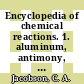 Encyclopedia of chemical reactions. 1. aluminum, antimony, arsenic, barium, beryllium, bismuth, boron, bromine.