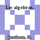 Lie algebras.