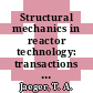 Structural mechanics in reactor technology: transactions of the international conference 0005, vol. D : Vol. D: structural analysis of reactor fuel elements and assemblies : Berlin, 13.08.1979-17.08.1979.